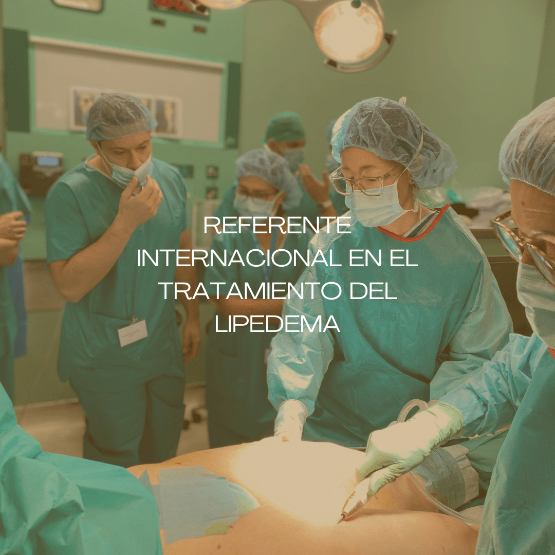 referente internacional en el tratamiento del lipedema